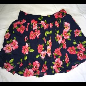 Hollister Floral Skirt